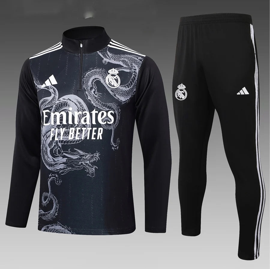 Survêtement ensemble football Real Madrid Black Dragon 2024/25