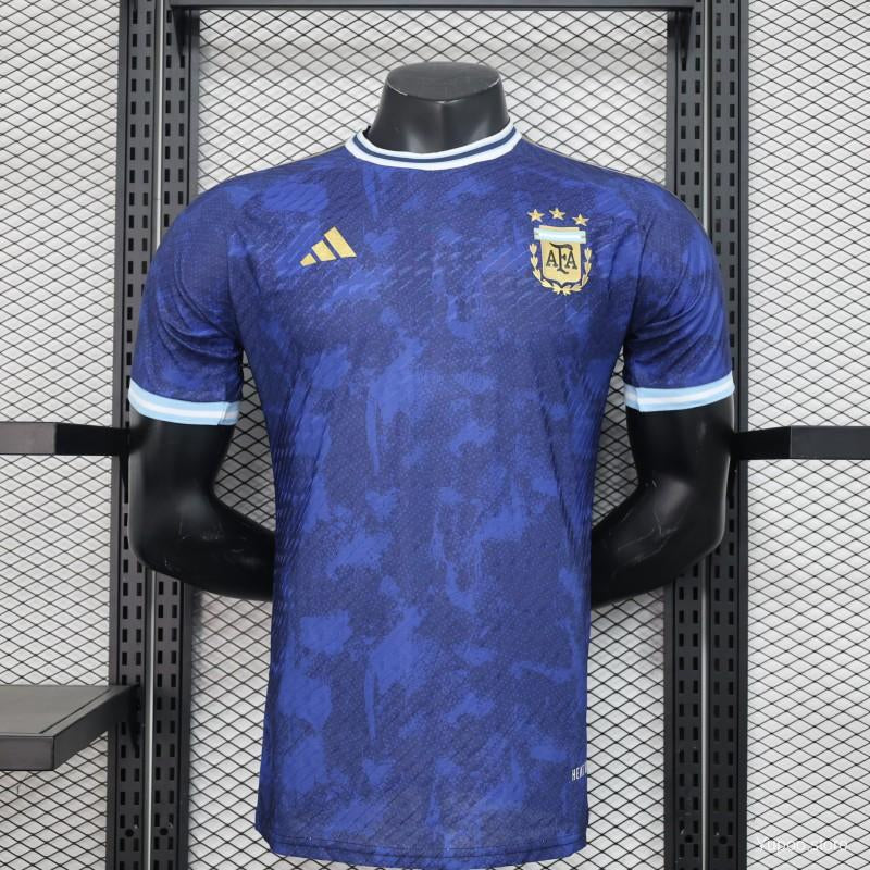 Maillot Argentine/Argentina Bleu Player Version 2024/25