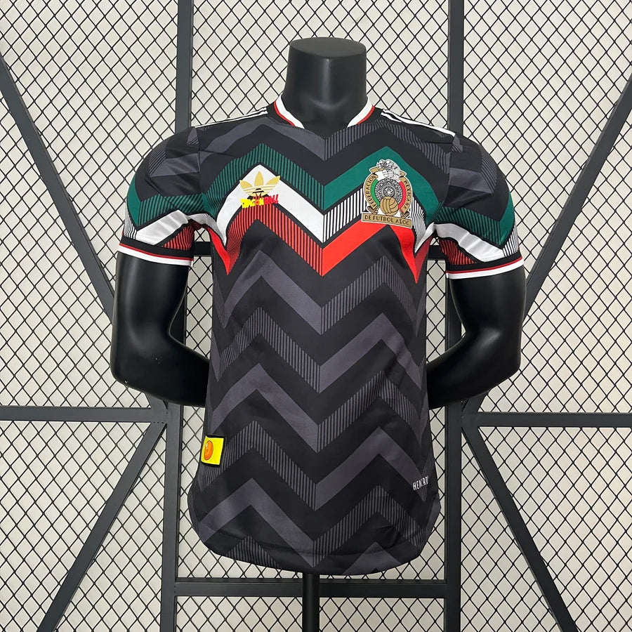 Maillot football Mexique Mexico Dragon Ball Z DBZ Noir Black * Player Version * 2024/25