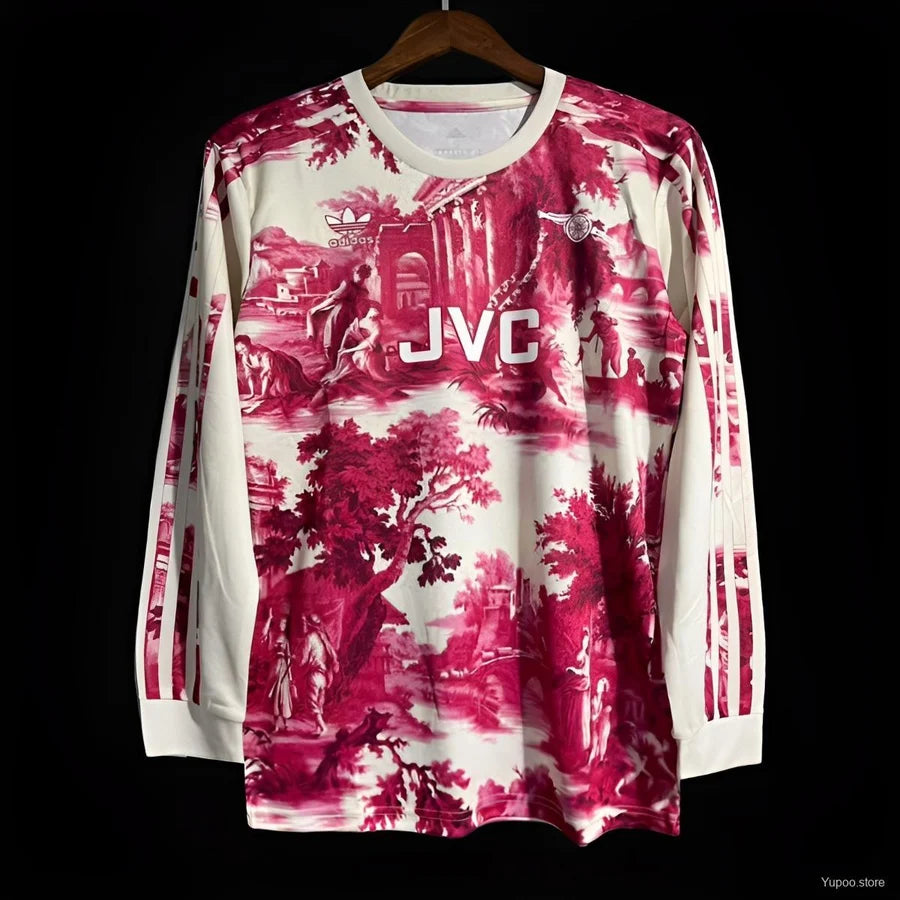 Maillot football Arsenal Adidas by Christian Jeffery LS 2024/25