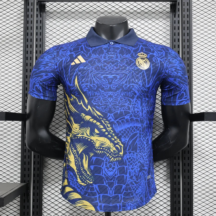 Maillot football Real Madrid Black Dragon Player Version 2024/25