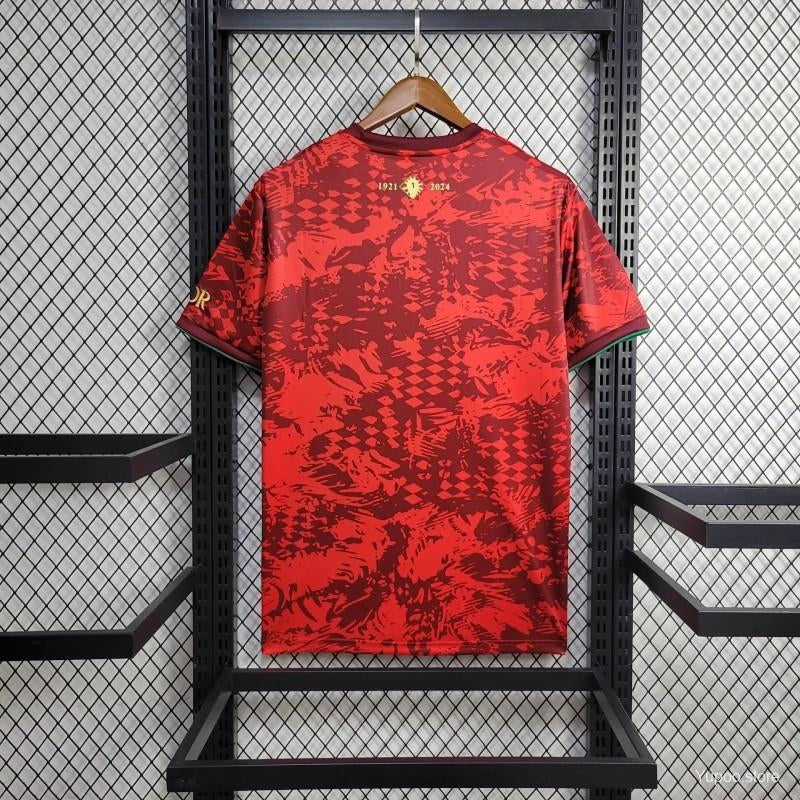 Maillot football Portugal Comma football rouge red 2024/25