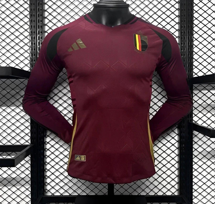 Maillot football Belgique Belgium domicile Player Version LS 2024/25