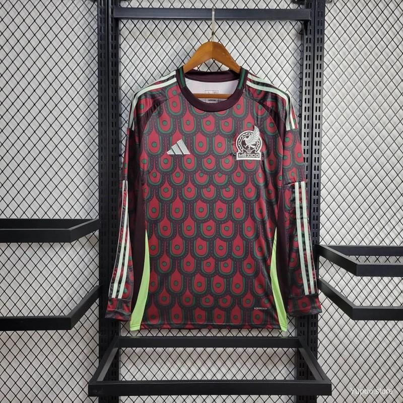 Maillot football Mexique/Mexico domicile manches longues LS 2024/25