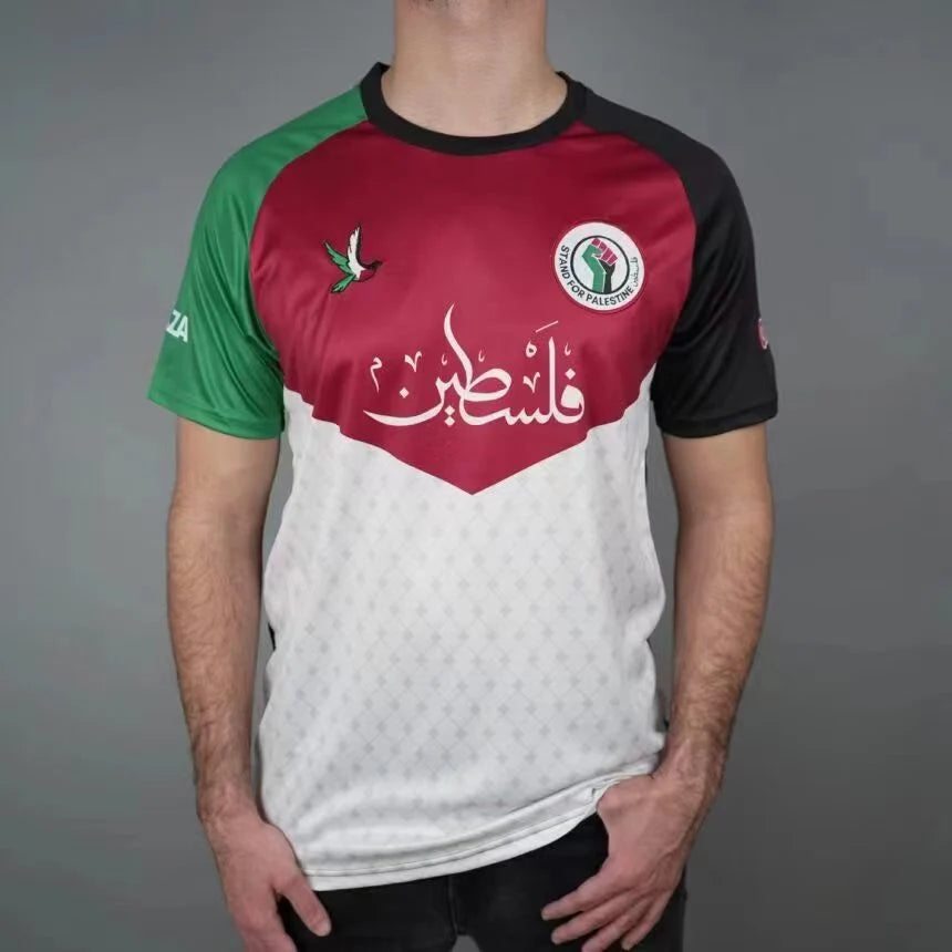 Maillot football Palestine Stand for Palestine Falistīn فلسطين 2024/25