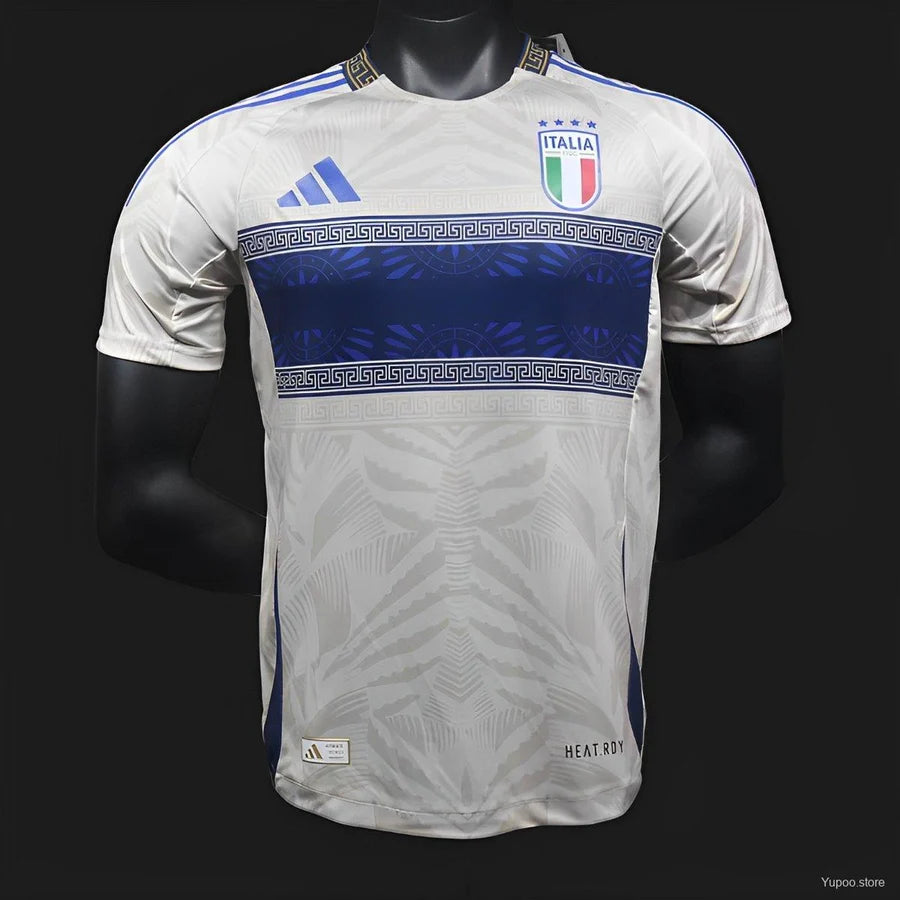 Maillot Italie/Italia Versace White Player Version 2024/25