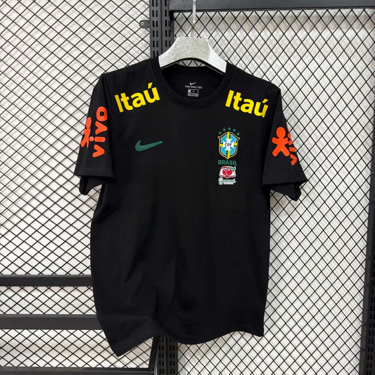 Maillot T-shirt football Brésil Brazil Noir 2026/27