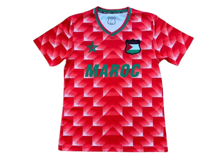 Maillot football Maroc Morocco Palestine Palestino Player Version 2024/25
