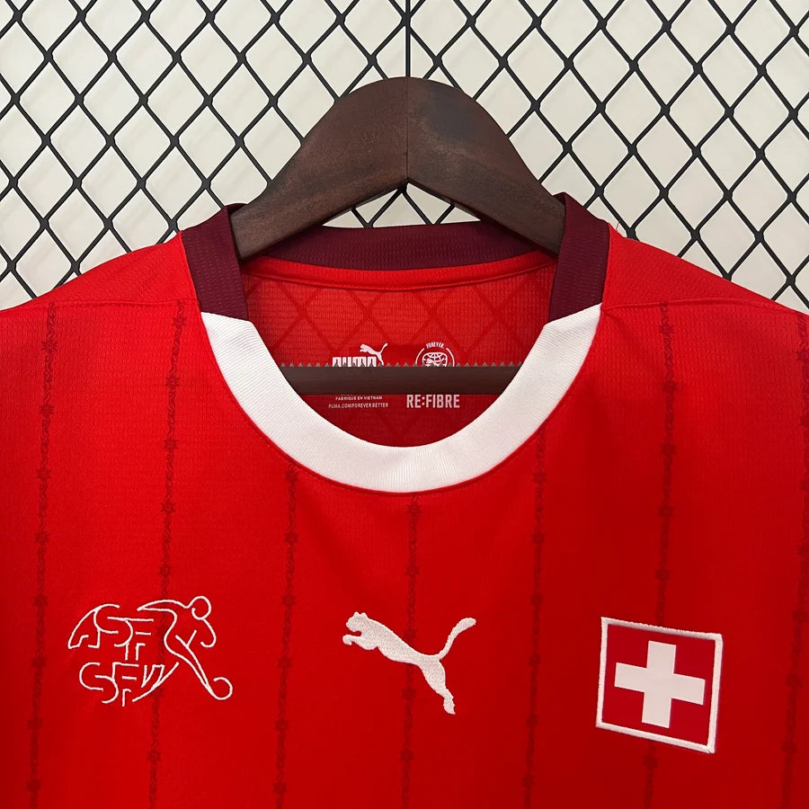 Maillot football Suisse Switzerland domicile 2024/25