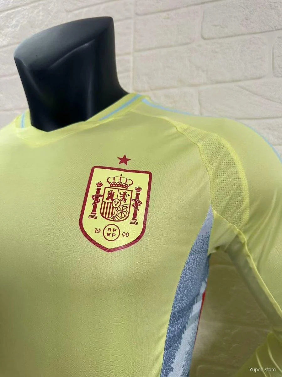Maillot football Espagne Spain extérieur Player Version LS 2024/25