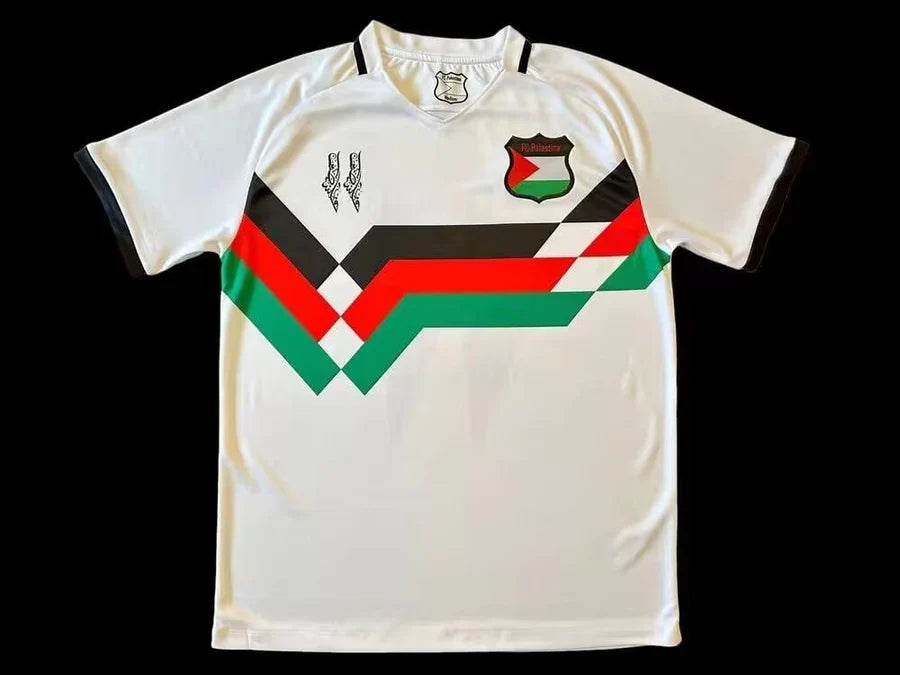 Maillot football Palestine FC Palestino Falistīn Blanc White فلسطين 2024/25
