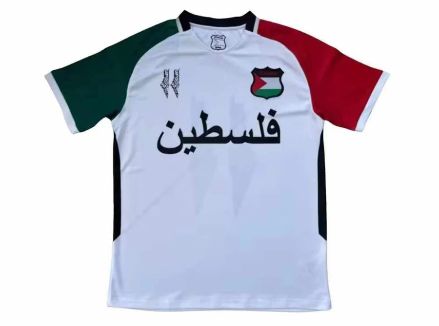 Maillot football Palestine FC Palestino Falistīn Blanc White فلسطين 2024/25