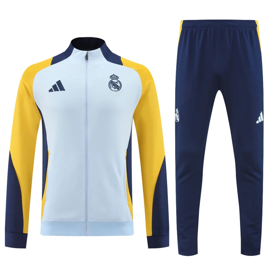 Survêtement ensemble football Real Madrid jaune/blue 2024/25