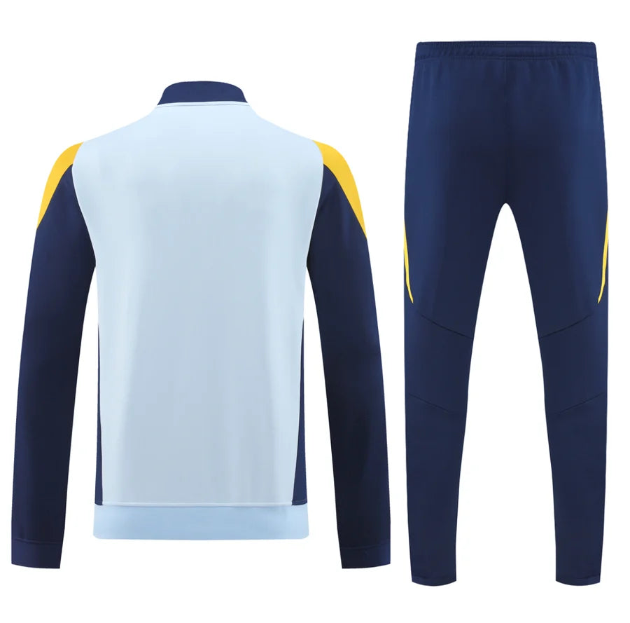 Survêtement ensemble football Real Madrid jaune/blue 2024/25