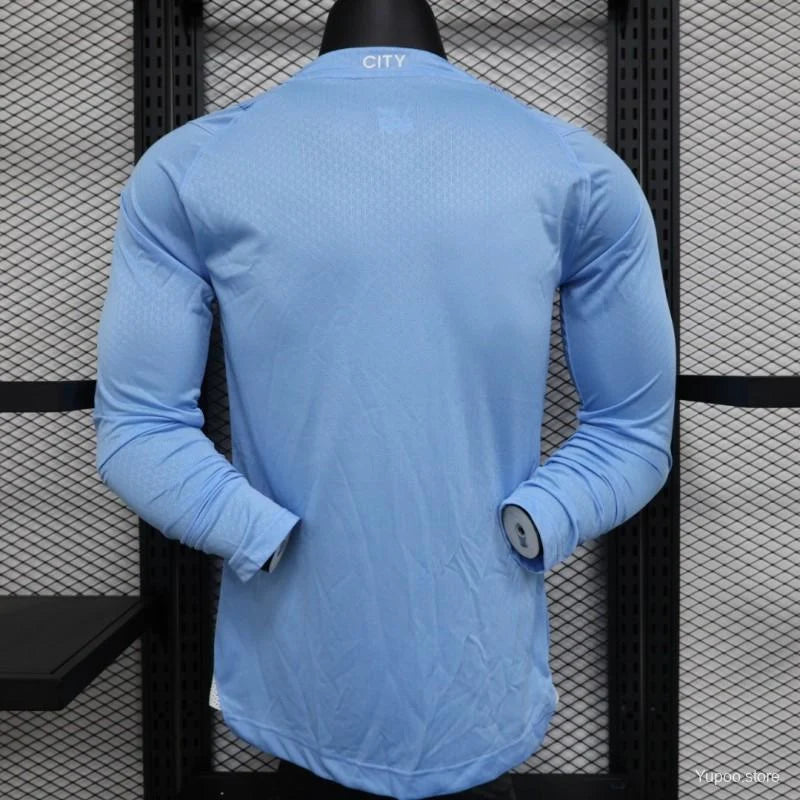 Maillot Manchester City domicile Player Version Manches longues LS 2024/25