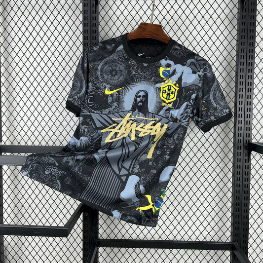 Maillot football Brésil Brazil Stussy 2024/25