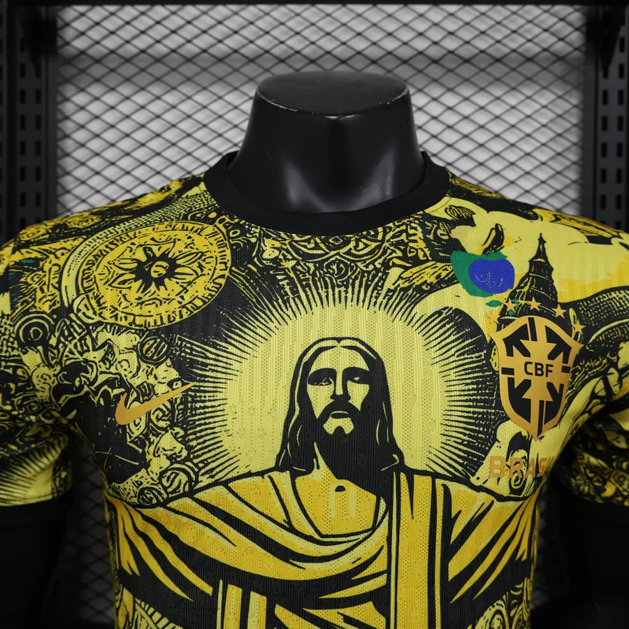 Maillot Brésil Brazil Special Concept Black Player Version 2024/25