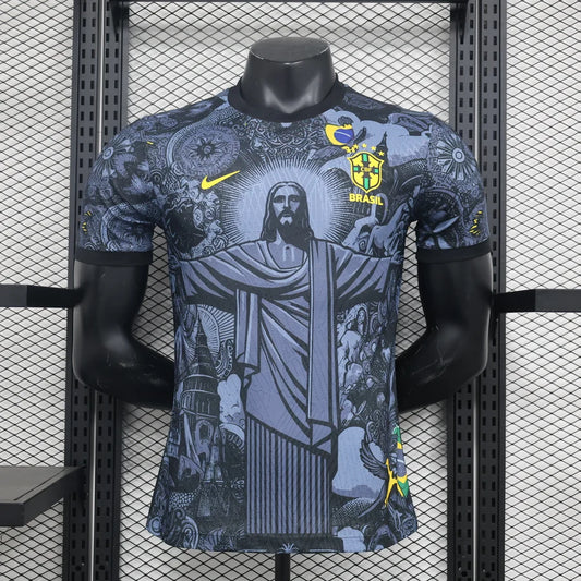 Maillot Brésil Brazil Special Concept Black Player Version 2024/25