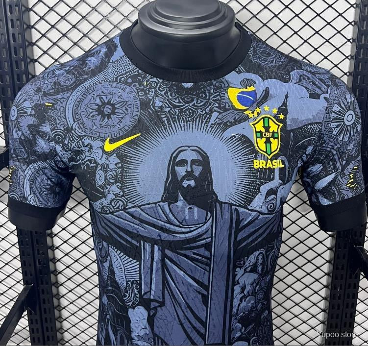Maillot Brésil Brazil Special Concept Black Player Version 2024/25