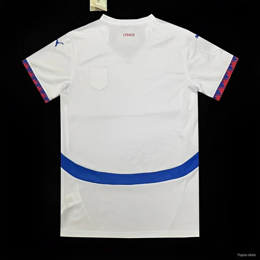 Maillot football Serbie Serbia extérieur 2024/25