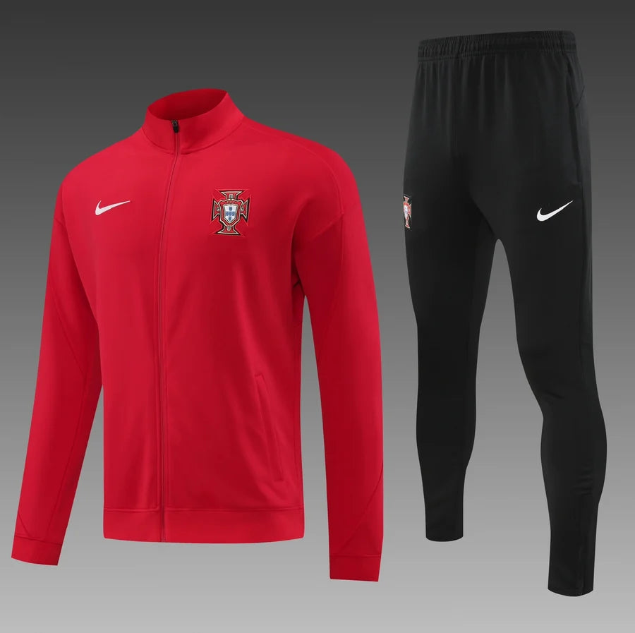Survêtement ensemble football Portugal Bleu Rouge 2024/25