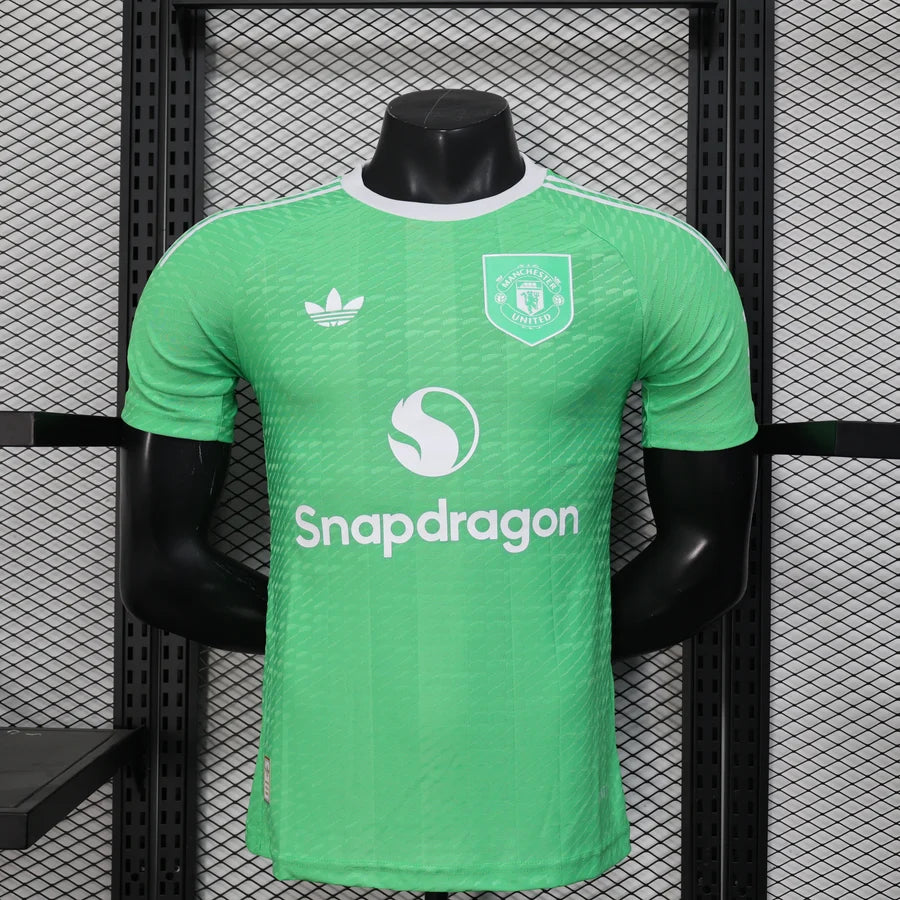Maillot football Manchester United Concept Vert Player Version 2025/26