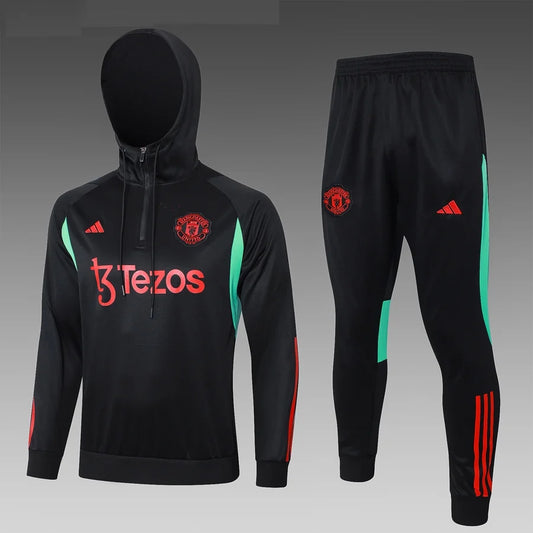 Survêtement football ensemble Capuche Manchester United 2024/25