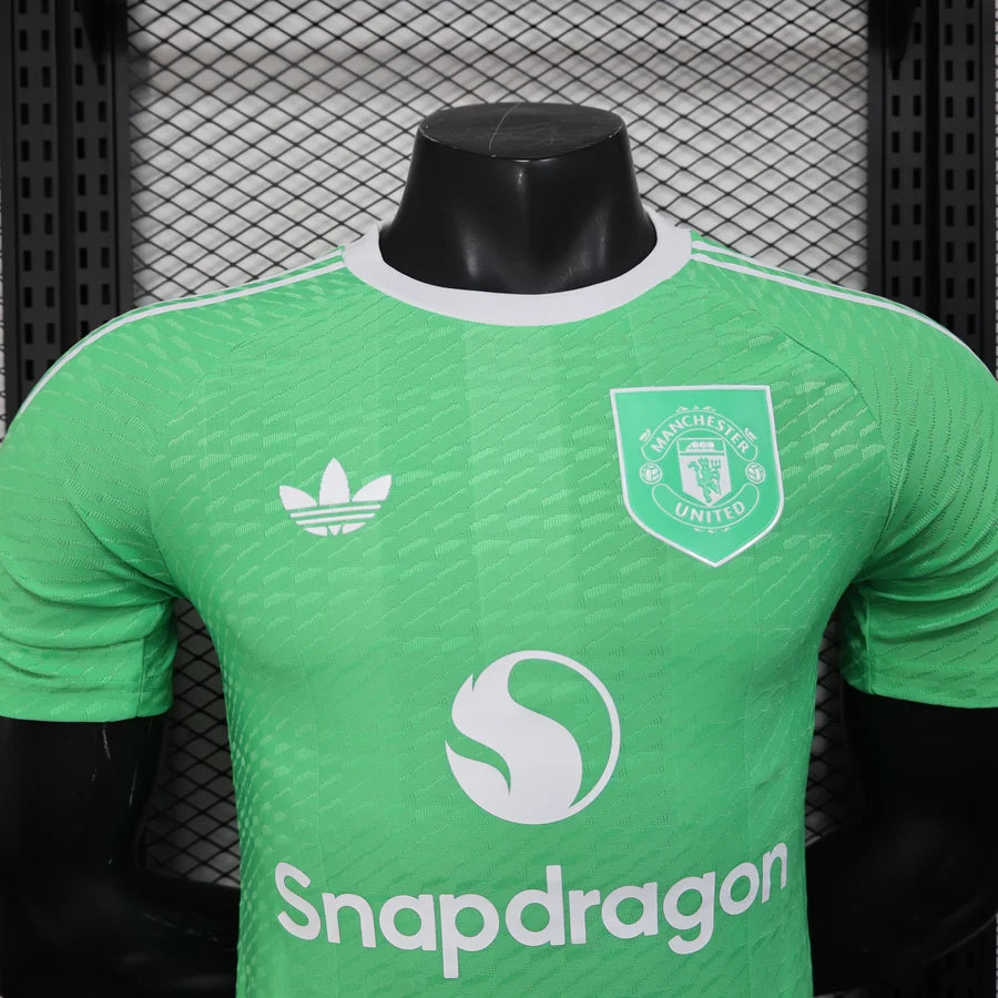 Maillot football Manchester United Concept Vert Player Version 2025/26