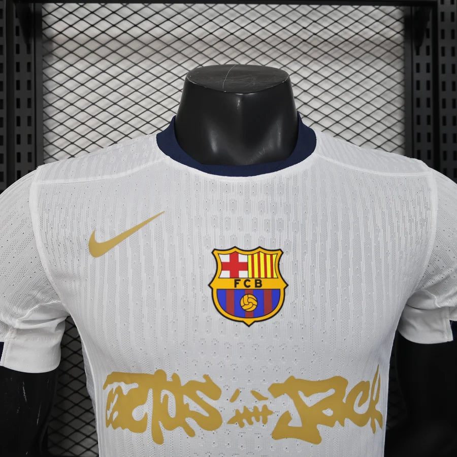 Maillot football Fc Barcelone/Barcelona Travis Scott Player Version 2025/26