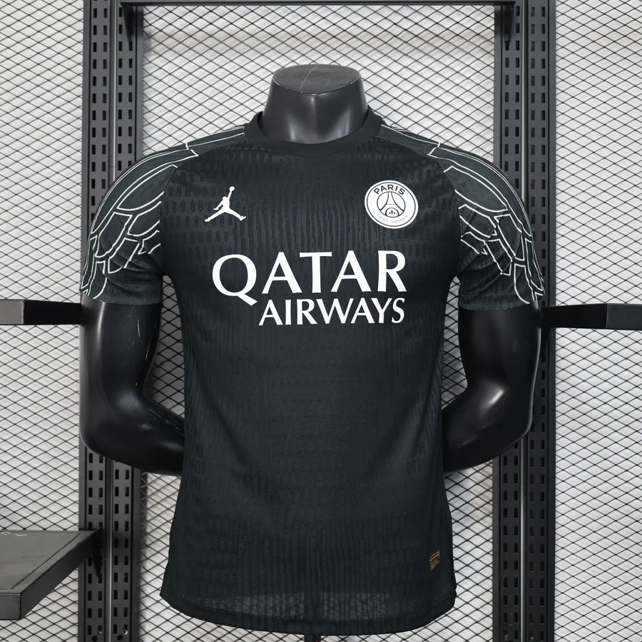 Maillot football PSG/Paris fourth noir Player Version 2024/25