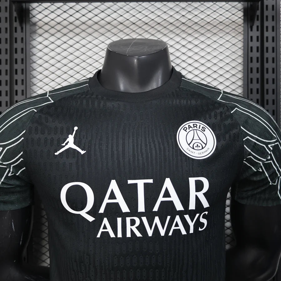 Maillot football PSG/Paris fourth noir Player Version 2024/25