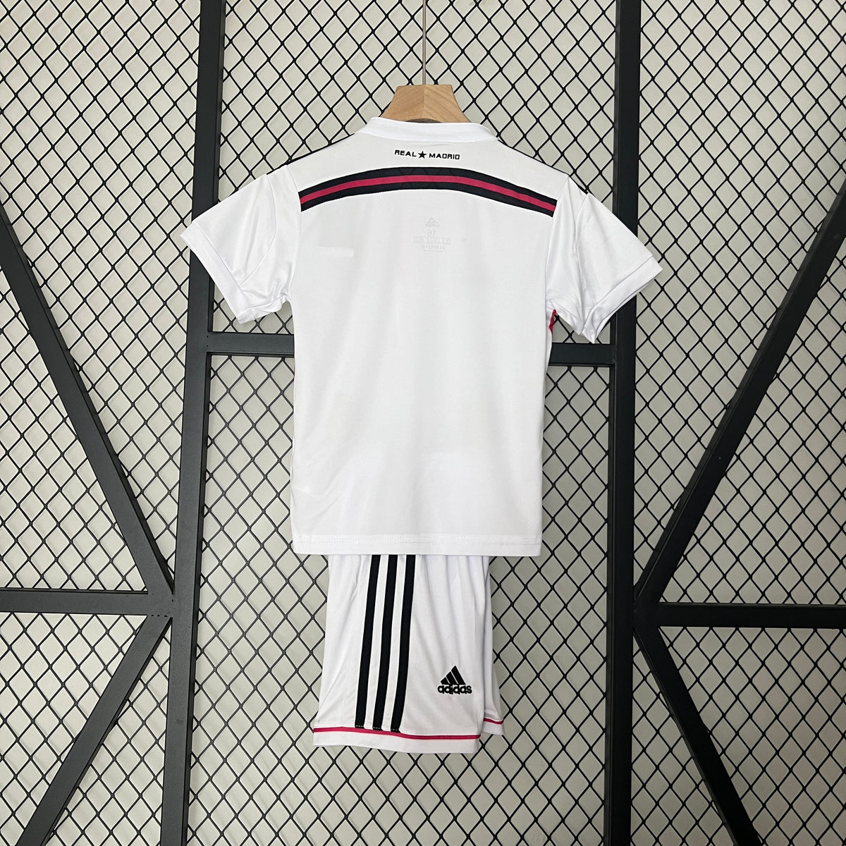 Kit Ensemble Football Real Madrid Domicile Enfant Rétro 2014/15