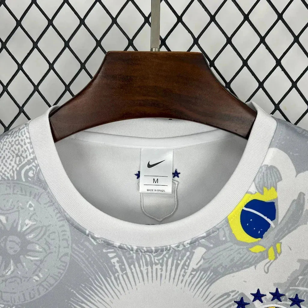 Brésil maillot Concept 2025 Christ Blanc