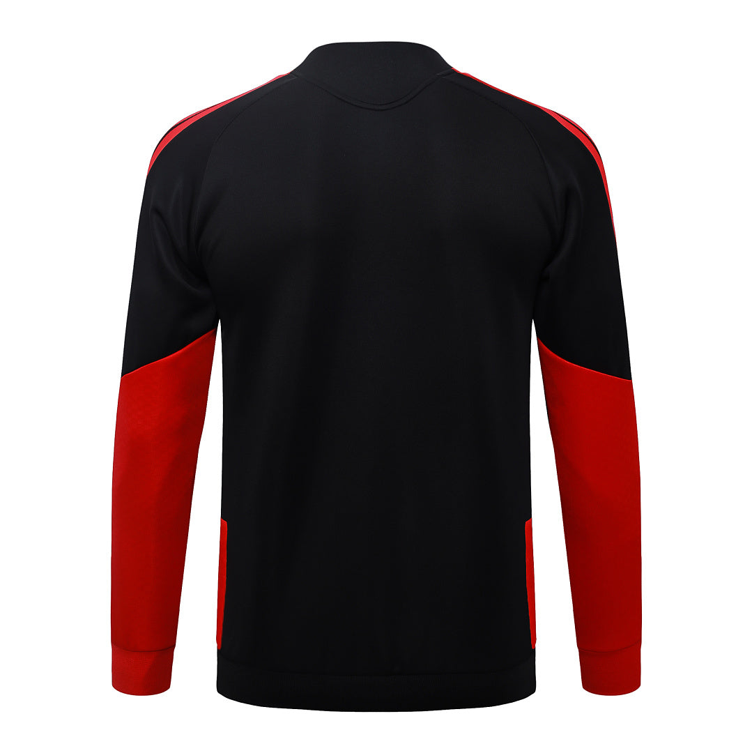Survêtement Ensemble Veste Manchester United Noir et Rouge