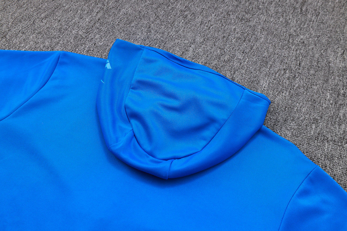 Ensemble Veste à Capuche Bleu Roi 2023/24