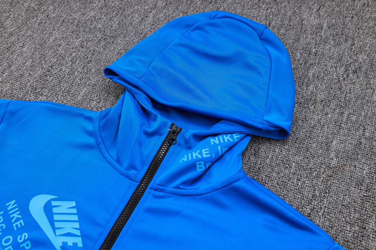 Ensemble Veste à Capuche Bleu Roi 2023/24