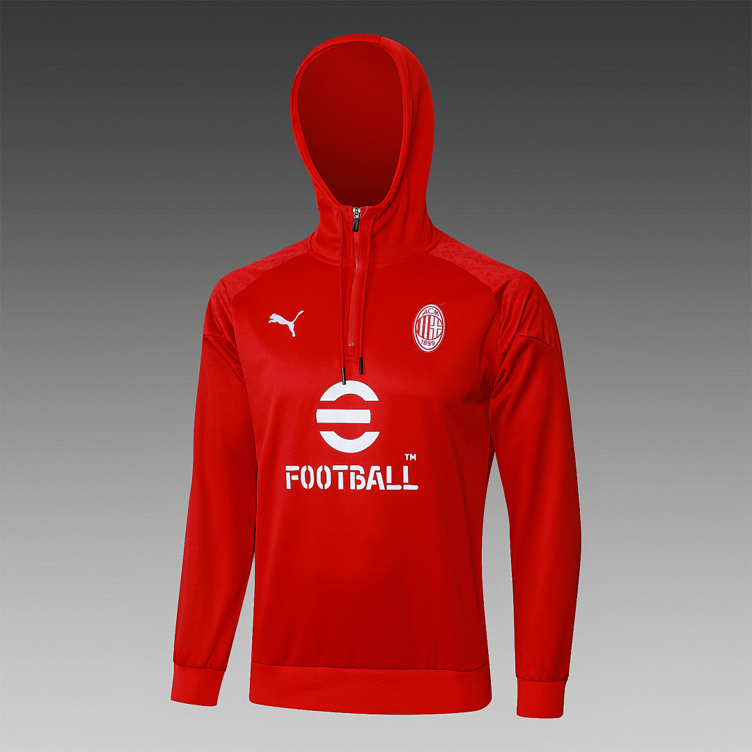 Ensemble Veste AC Milan 2023/24 - Avec Capuche