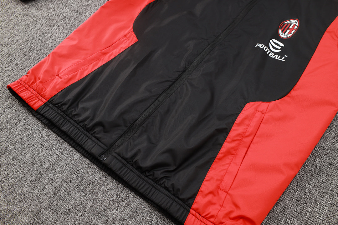 Ensemble Veste AC Milan 2023/24 - Avec Capuche
