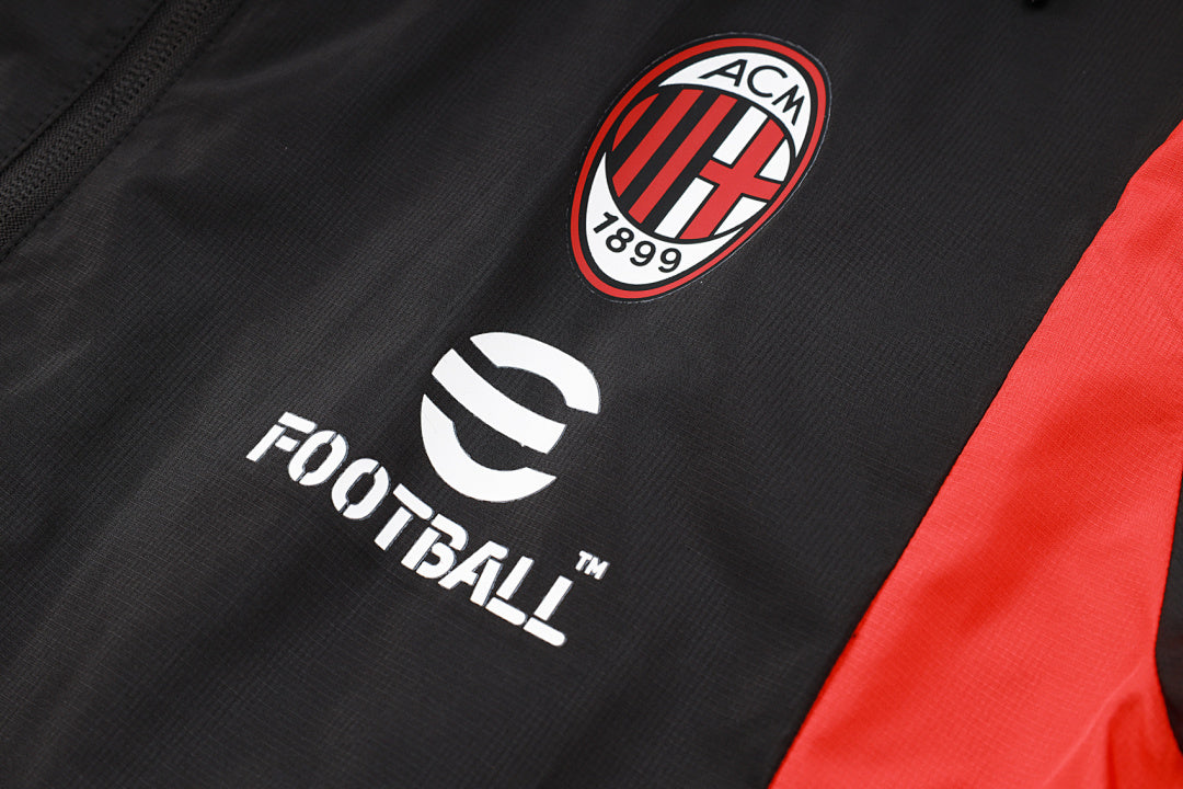 Ensemble Veste AC Milan 2023/24 - Avec Capuche