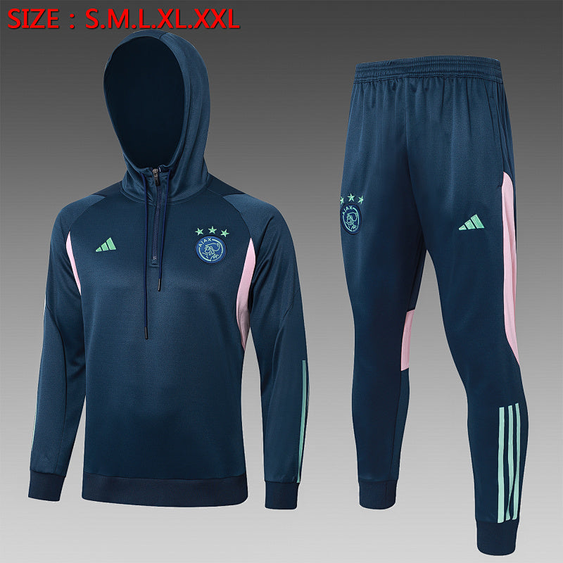 Ensemble Veste Ajax 2023/24- Avec Capuche
