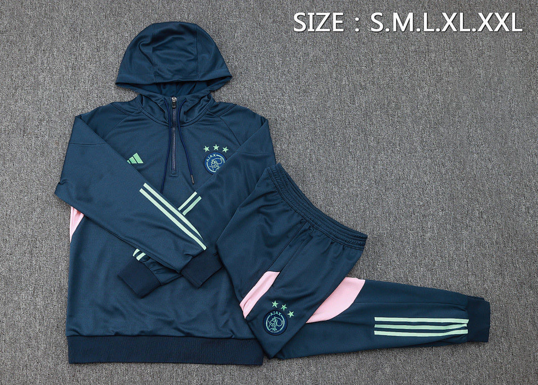 Ensemble Veste Ajax 2023/24- Avec Capuche