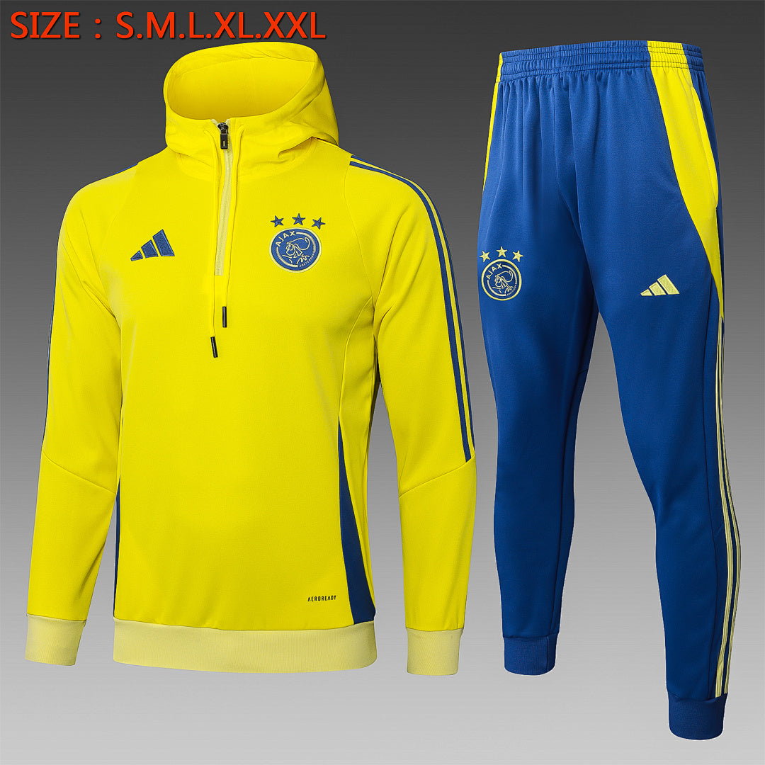Ensemble Veste Ajax 2024/25- Avec Capuche