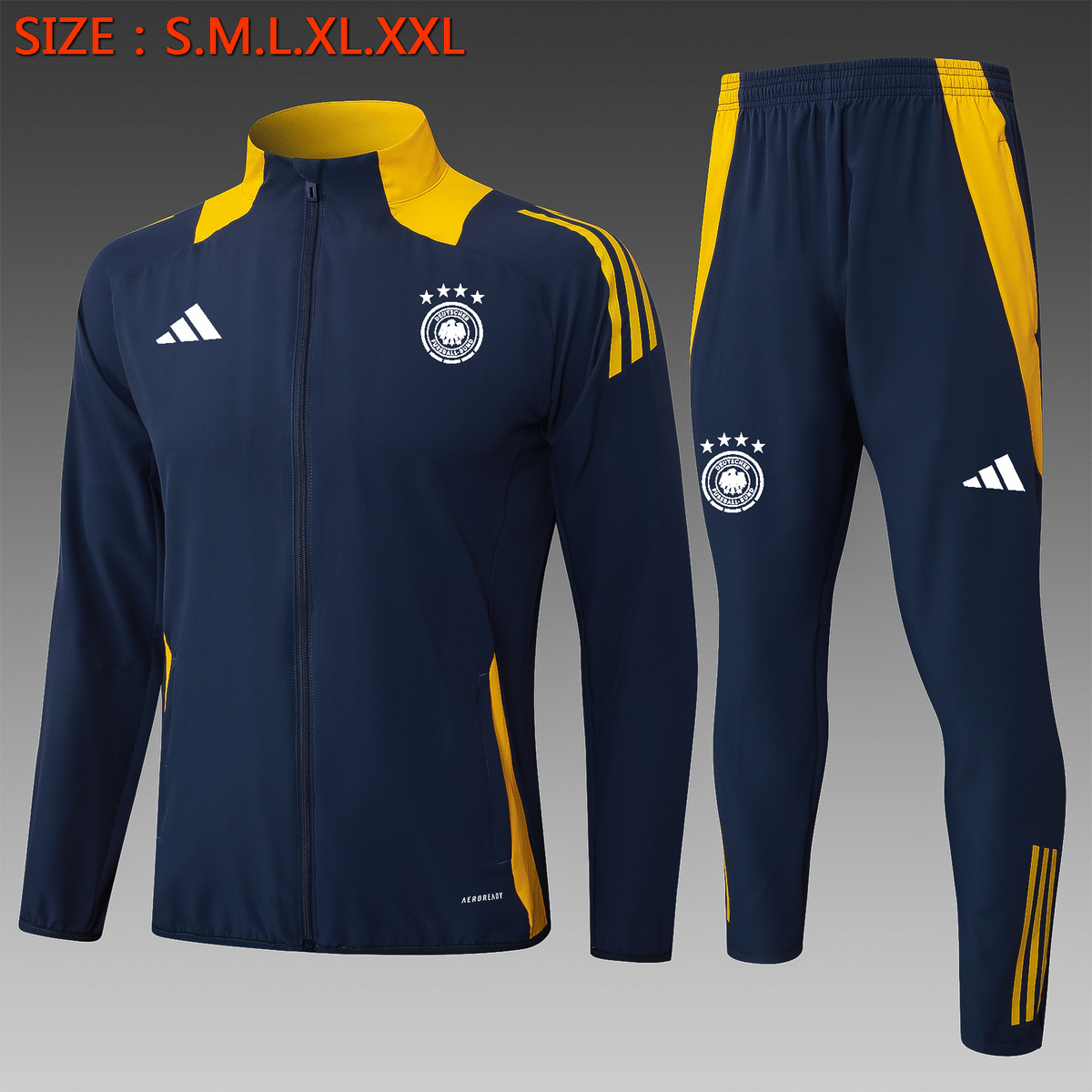Ensemble Veste Allemagne 2024/25 - Bleu Royal