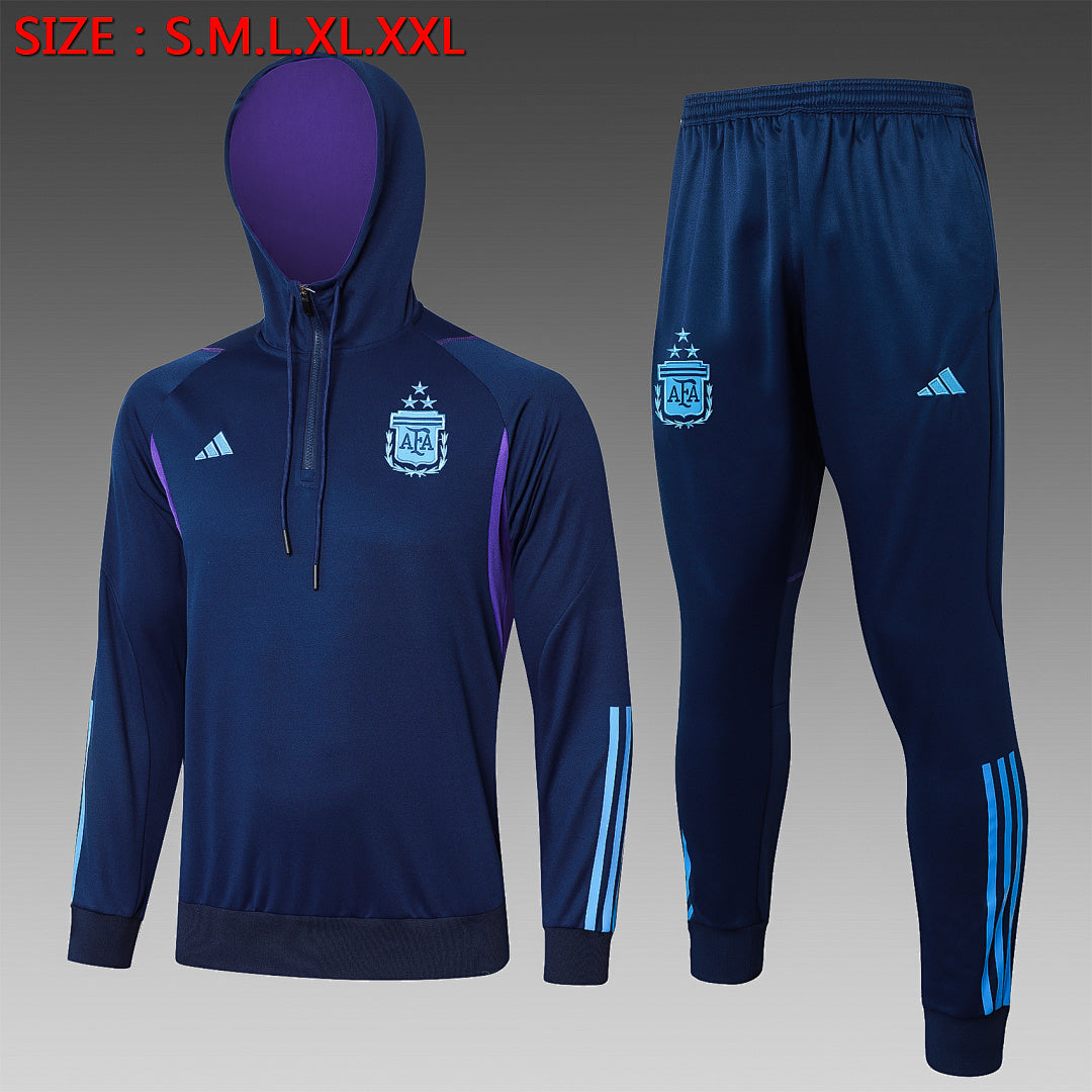 Ensemble Veste Argentine 2023/24- Avec Capuche