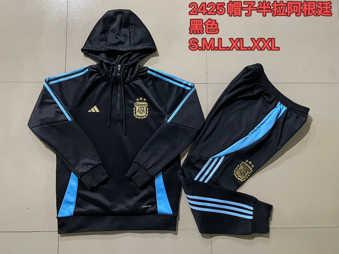 Ensemble Veste Argentine 2024/25- Avec Capuche