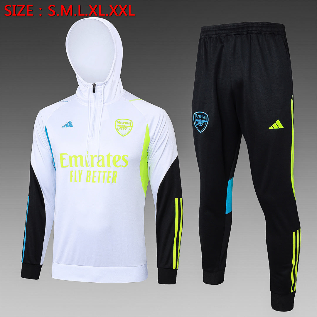 Ensemble Veste Arsenal 2023/24- Avec Capuche