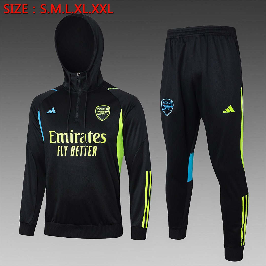 Ensemble Veste Arsenal 2023/24 - Avec Capuche