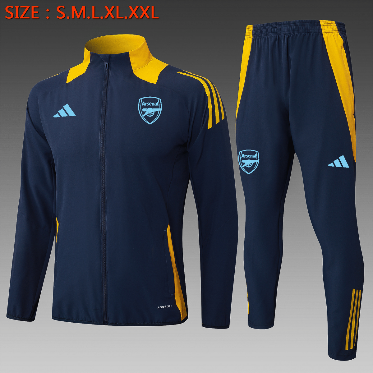 Ensemble Veste Arsenal 2024/25- Avec Capuche