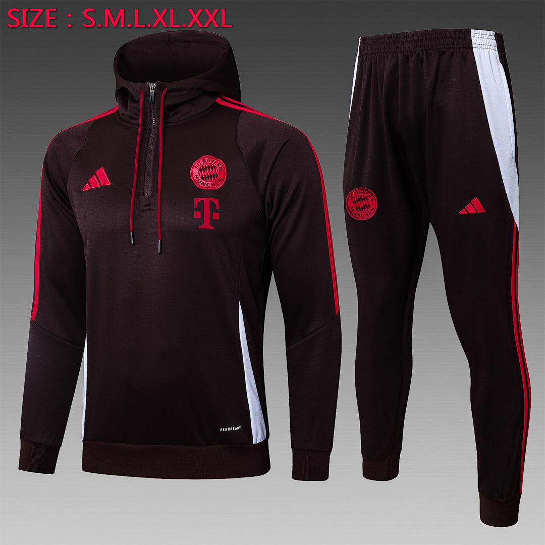 Ensemble Veste Bayern Munich 2024/25 - Avec Capuche