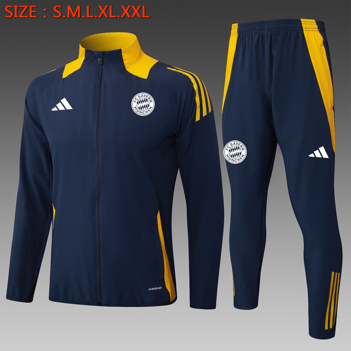 Ensemble Veste Bayern Munich 2024/25- Avec Zip